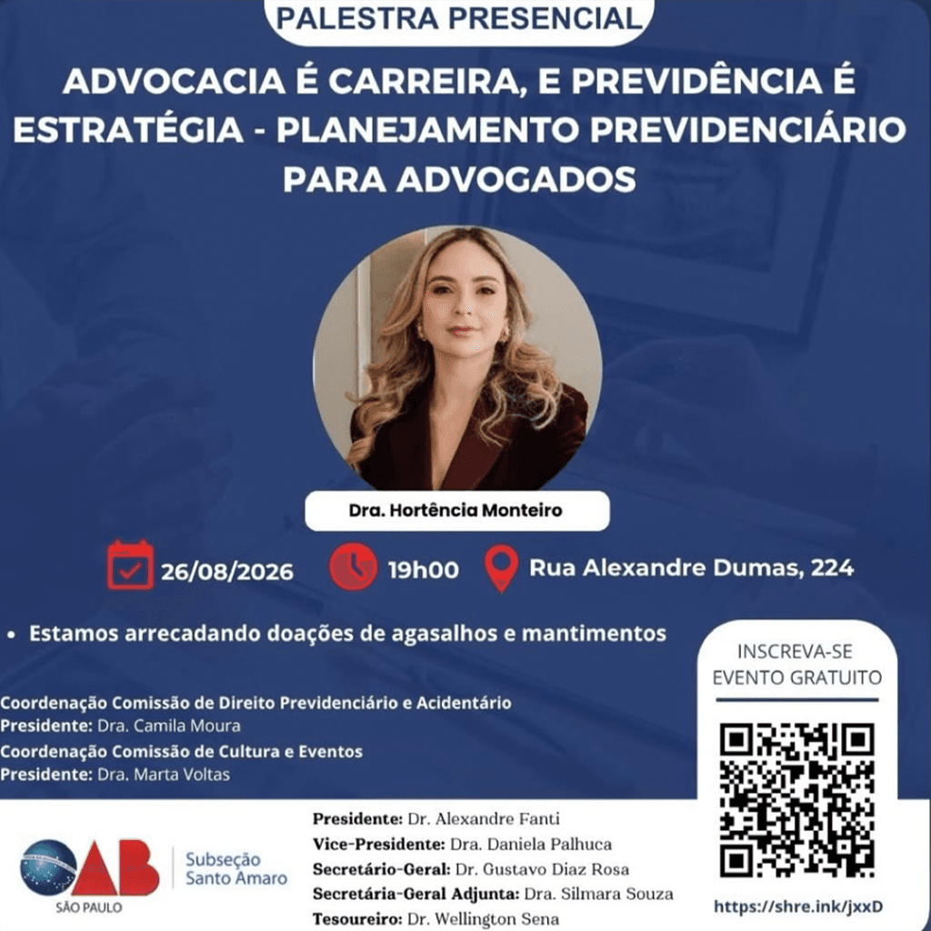 Advocacia é carreira, e Previdência é estratégia - Planejamento Previdenciário para Advogados